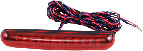 CUSTOM DYNAMICS LB02 LED Light Bar - Sequential with Flashing Brake - Red - Sequential with Flashing Brake Red