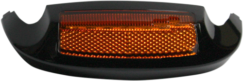 CUSTOM DYNAMICS GEN-FT-AA-BLK LED Front Fender Tip - Amber LED/Amber Lens - Black - Amber LED/Amber Lens Black