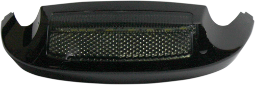 CUSTOM DYNAMICS GEN-FT-AS-BLK LED Front Fender Tip - Amber LED/Smoke Lens - Black - Amber LED/Smoke Lens Black