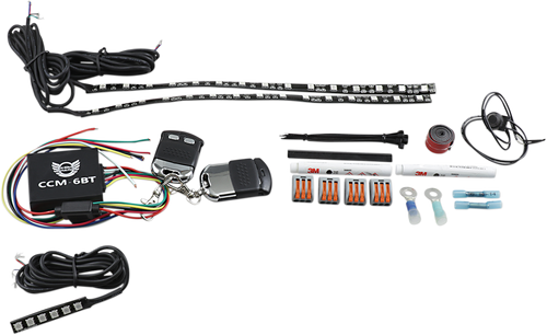 CUSTOM DYNAMICS CD-IND-TMWK1BM Lighted Engine Kit - Indian