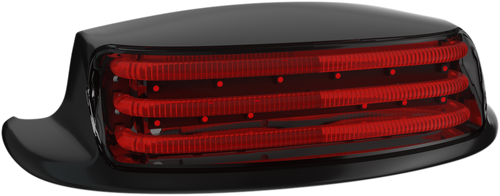 CUSTOM DYNAMICS PB-FT-TOUR-R-B Fender Tip Light - LED - Red Lens - Black - LED Red Lens Black