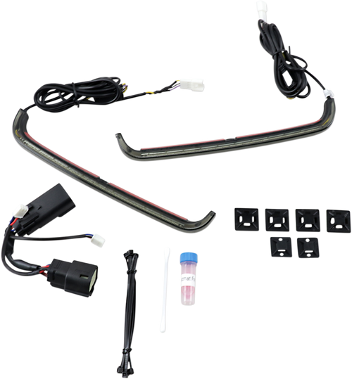 CUSTOM DYNAMICS CD-LP-SS8-S Saddlebag Lights - '09-'13 Smoked Lens