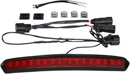 CUSTOM DYNAMICS CD-TP-LID-BR Tour Pack Lid Light - Black/Red