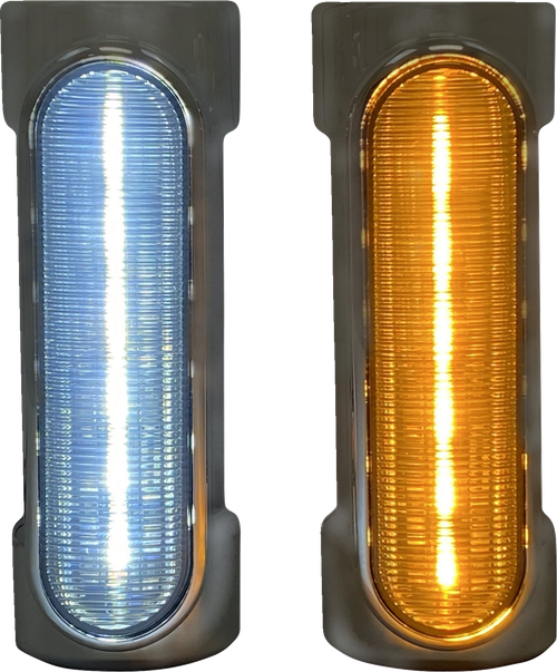 CUSTOM DYNAMICS CD-CB-AW-UNV-C Engine Guard Light - Chrome - Universal - Chrome Universal