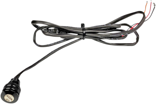 CUSTOM DYNAMICS CD-BOLT-AW-B Boltz Lighting - Black Trim - Amber/White LED - Black Trim Amber/White LED