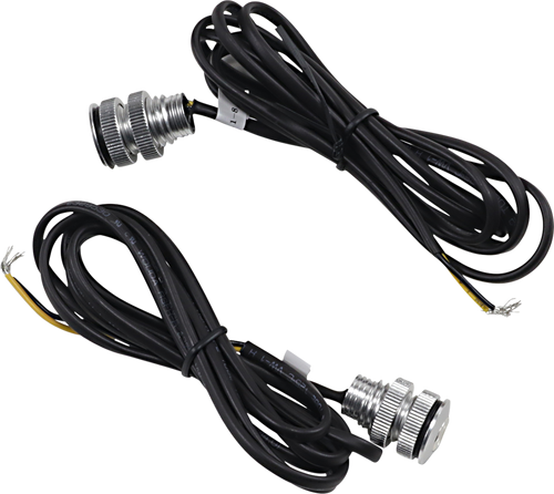 CUSTOM DYNAMICS CD-BOLT-A-P Boltz Lighting - Polished Trim - Amber LED - Polished Trim Amber LED