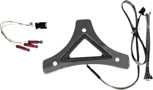 CUSTOM DYNAMICS CD-BR-UNV-C LED Backrest Light - Run/Brake - Chrome - Run/Brake Chrome