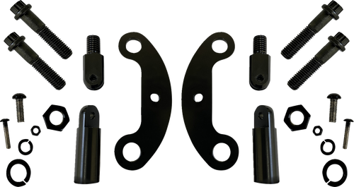 CUSTOM DYNAMICS PB-FOG-MOUNT-B Fog Light Mount - Black