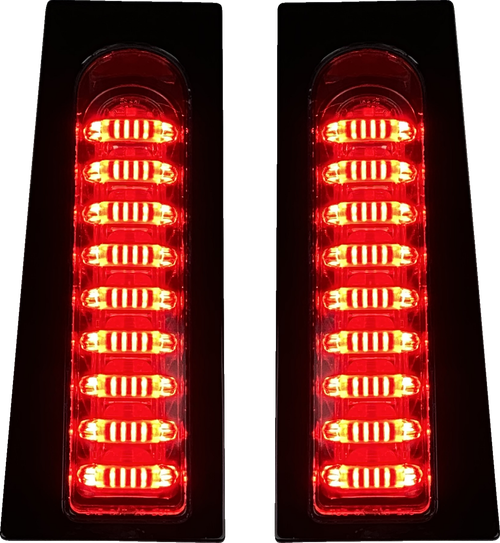 CUSTOM DYNAMICS PB-ECE-FILL-SB ProBEAM® Fillerz® Dual Color Lights - Smoke - Gloss Black - Smoke Gloss Black