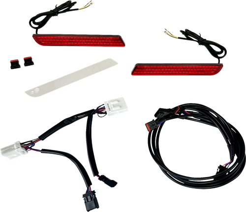 CUSTOM DYNAMICS CD-TKE-REF-13-R LED Reflector Light - Fender - Red - Fender Red