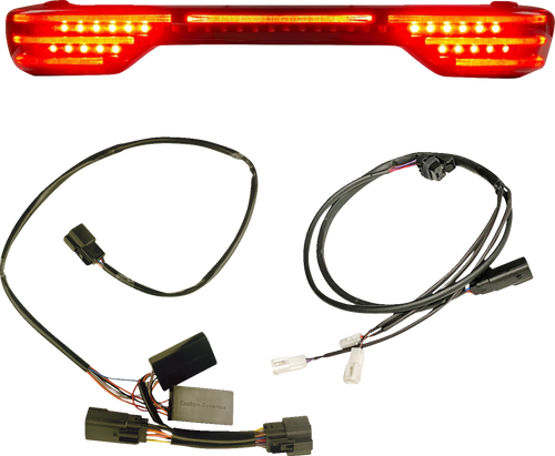 CUSTOM DYNAMICS CD-TP-KIT-25-S Pro Beam® Light Kit - Tour Pak - Smoked Lens - Tour Pak Smoked Lens