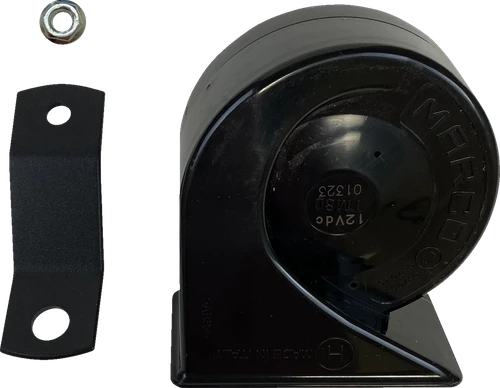 CUSTOM DYNAMICS CD-HORN-18ST Electromagnetic Horn - 109 db - '11-'25 Softail/Dyna - 109 db '11-'25 Softail/Dyna