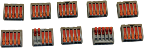 CUSTOM DYNAMICS CG25 Wiring Cage Clamps 5-Spot - 10PK