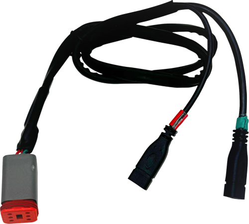 CUSTOM DYNAMICS CD-IND-USBC-Y CarPlay Y-Harness - USB-C - Indian - USB-C Indian