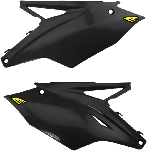 CYCRA 1CYC-2667-12 Side Panels - Black - Kawasaki - KX '16-'20 - Black Kawasaki KX '16-'20
