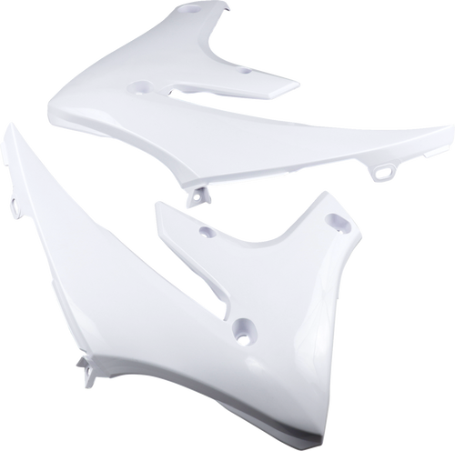 CYCRA 1CYC-1784-42 PowerFlow Shrouds - White - Yamaha - YZ/WR '18-'24 - White Yamaha YZ/WR '18-'24
