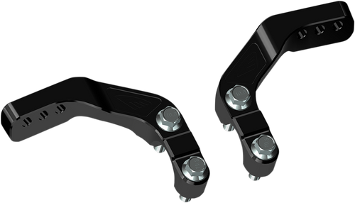 CYCRA 1CYC-1657-12 Probend™ Handguard Hardware - Handlebar Mount - 1-1/8" - Black - Handlebar Mount 1-1/8" Black