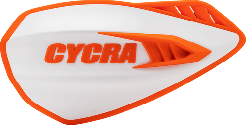 CYCRA 1CYC-0056-229 Cyclone Handguards - White/Orange
