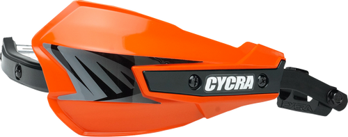 CYCRA 1CYC-7801-22 Vortex Handguards - Universal U-Clamp - Orange - Universal U-Clamp Orange