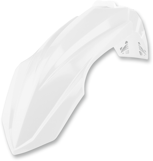 CYCRA 1CYC-1461-42 Front Fender - White - Yamaha - YZ/WR - White Yamaha YZ/WR