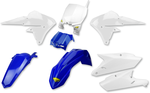 CYCRA 1CYC-9312-02 Body Kit - Powerflow - White/Blue - Yamaha - YZ '14-'18 - Powerflow White/Blue Yamaha YZ '14-'18