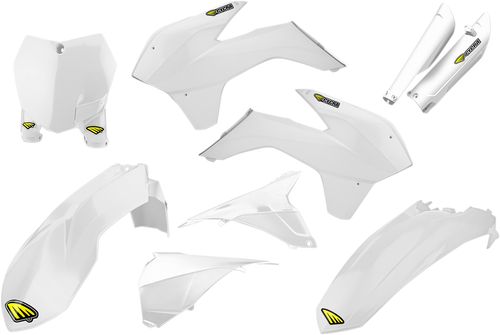 CYCRA 1CYC-9314-42 Body Kit - Powerflow - White - KTM - SX/XC '15-'16 - Powerflow White KTM SX/XC '15-'16