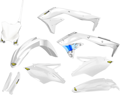 CYCRA 1CYC-9318-42 Body Kit - Powerflow - White - KX450F - Powerflow White KX450F