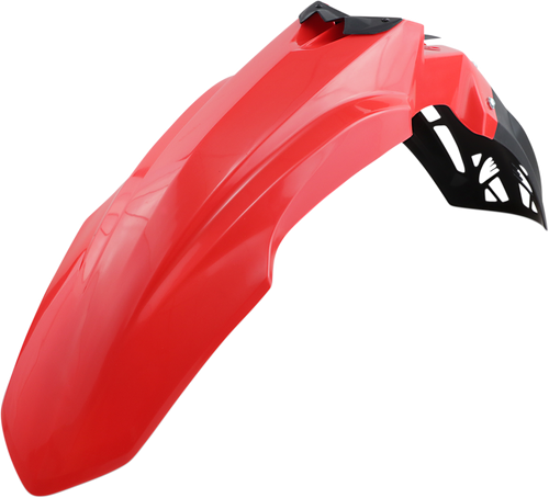CYCRA 1CYC-1403-32 Front Fender - Red - Honda - CRF '17-'21 - Red Honda CRF '17-'21