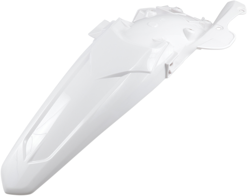 CYCRA 1CYC-1515-42 Powerflow Rear Fender - White - Yamaha - YZ '18-'24 - White Yamaha YZ '18-'24