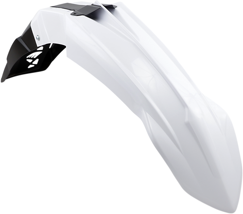 CYCRA 1CYC-1463-42 Front Fender - White - Yamaha - YZ/WR '18-'24 - White Yamaha YZ/WR '18-'24