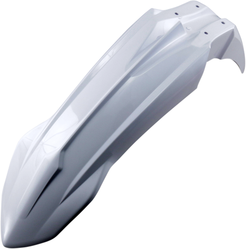 CYCRA 1CYC-1563-42 Front Fender - White - Yamaha - WR/YZ '18-'25 - White Yamaha WR/YZ '18-'25