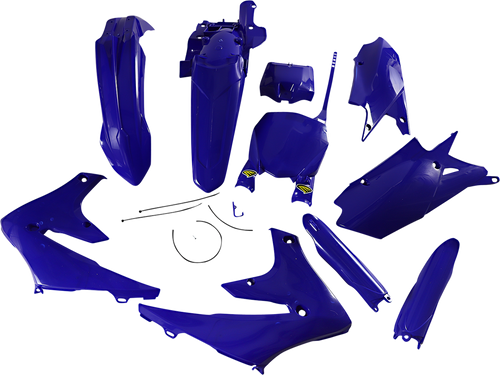 CYCRA 1CYC-9327-62 Body Kit - Powerflow - OEM Blue - Yamaha - YZ - Powerflow OEM Blue Yamaha YZ