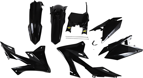 CYCRA 1CYC-9430-12 5 Piece Replica Body Kit - Black - RM-Z 250/450 - Black RM-Z 250/450