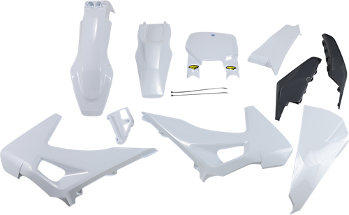 CYCRA 1CYC-9429-00 5 Piece Replica Body Kit - '20 OEM White/Gray - Husqvarna - '20 OEM White/Gray Husqvarna