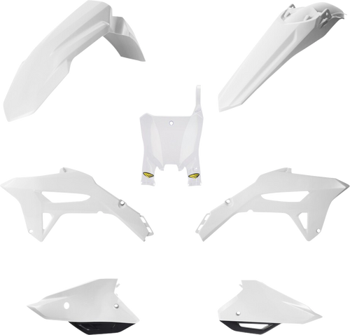 CYCRA 1CYC-9431-237 5 Piece Replica Body Kit - Black/White - CRF 250R/450R - Black/White CRF 250R/450R
