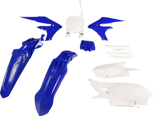 CYCRA 1CYC-9327-02 Body Kit - Powerflow - OEM Blue/White - Yamaha - YZ - Powerflow OEM Blue/White Yamaha YZ