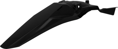 CYCRA 1CYC-1716-12 Replica Rear Fender - Black - Kawasaki - KX - Black Kawasaki KX