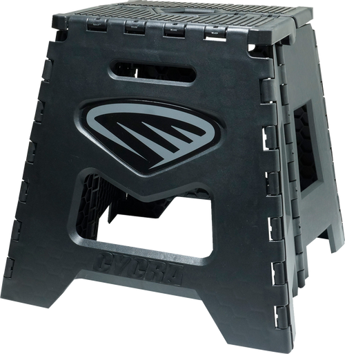 CYCRA 1CYC-2038-12 Moto Stand - Folding - Black with Black Decal - Folding Black with Black Decal