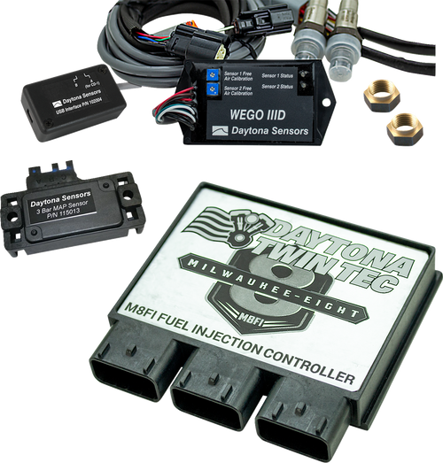 DAYTONA TWIN TEC LLC 17810 Fuel Injection Electronic Control Module Kit with 3 BAR Manifold Absolute Sensor - '17-'20 Touring