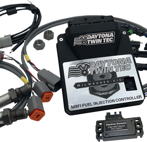 DAYTONA TWIN TEC LLC 17823 Auto-tune Electronic Fuel Injection Control Module Kit with 3 BAR Manifold - M8 Softail