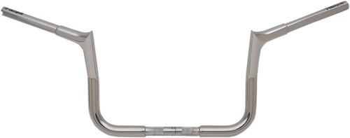 FAT BAGGERS INC. 905010 1-1/4" EZ Install Pointed Top Handlebar - 10" - Chrome - 10" Chrome