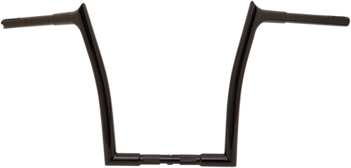 FAT BAGGERS INC. 907014-B 1-1/4" EZ Install Pointed Top Handlebar - 14" - Black - 14" Black