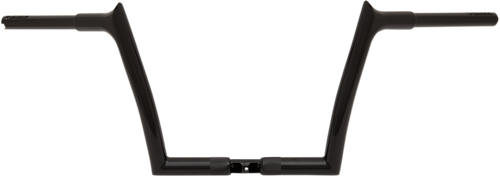 FAT BAGGERS INC. 906010-B 1-1/4" EZ Install Pointed Top Handlebar - 10" - Black - 10" Black