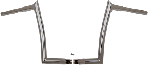FAT BAGGERS INC. 906012 1-1/4" EZ Install Pointed Top Handlebar - 12" - Chrome - 12" Chrome