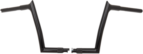 FAT BAGGERS INC. 908010-B 1-1/4" EZ Install Pointed Top Handlebar - 10" - Black - 10" Black