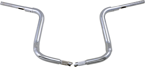 FAT BAGGERS INC. 803014 1-1/2" EZ Install Rounded Top Handlebar - 14" - Chrome - 14" Chrome