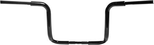 FAT BAGGERS INC. 803014-B 1-1/2" EZ Install Rounded Top Handlebar - 14" - Black - 14" Black