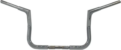 FAT BAGGERS INC. 705010 1-1/4" EZ Install Flat Top Handlebar - 10" - Chrome - 10" Chrome