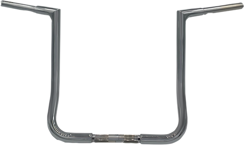 FAT BAGGERS INC. 705016 1-1/4" EZ Install Flat Top Handlebar - 16" - Chrome - 16" Chrome