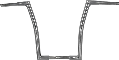 FAT BAGGERS INC. 707016 1-1/4" EZ Install Flat Top Handlebar - 16" - Chrome - 16" Chrome